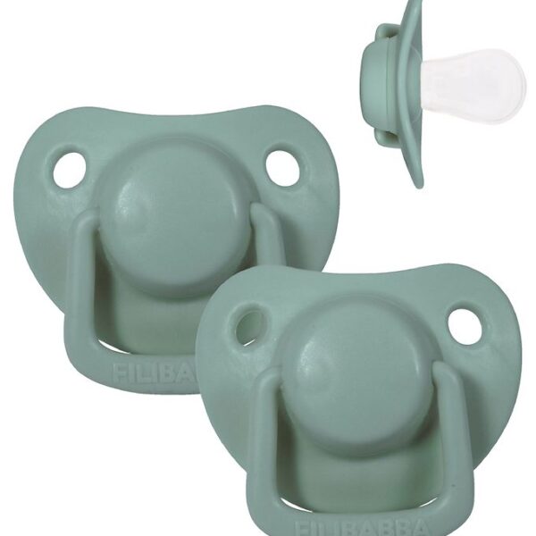 Filibabba Sutter - 2-pak - 0-6m - Moss Green