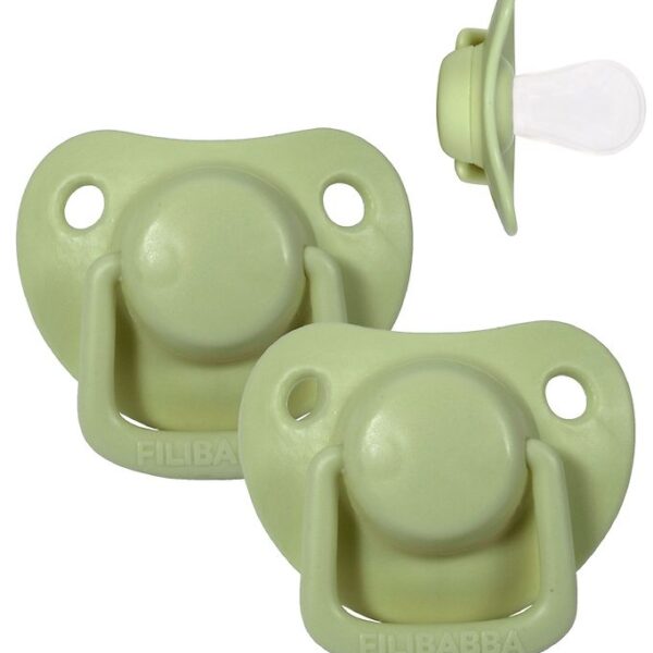 Filibabba Sutter - 2-pak - 0-6m - Pistacie