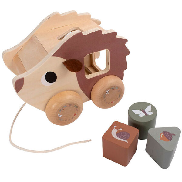 Filibabba Trækdyr - Træ - Pindsvinet Henning