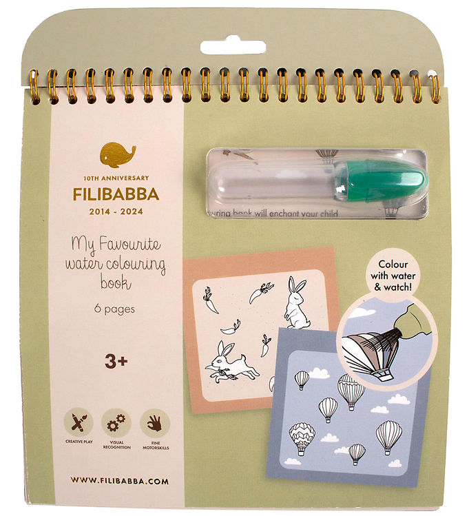 Filibabba Vandmalebog - Filibabba Favorit