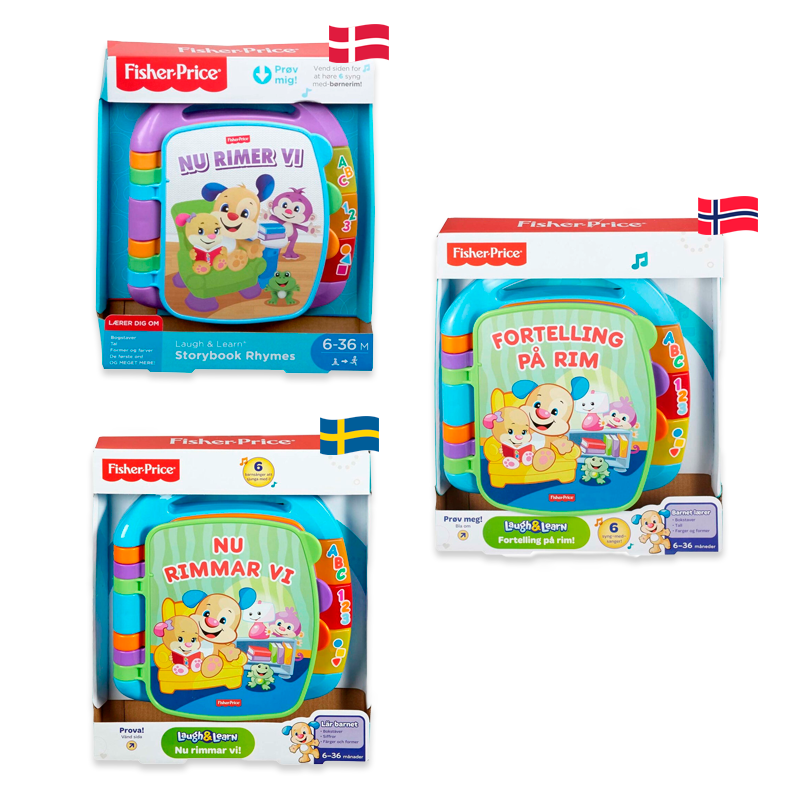 Fisher-Price | Interaktiv bog - Nu rimer vi Fisher-Price | Interaktiv bog - Nu rimer vi