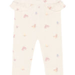 Fixoni Leggings - Bleached Mauve m. Sommerfugle