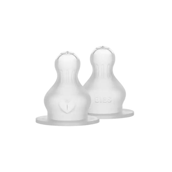 Flaskesut Rund Silikone 2pk Tykt Flow