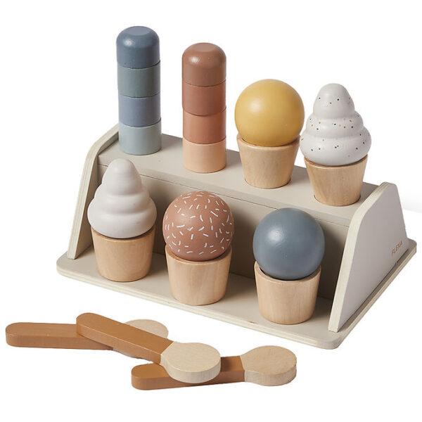 Flexa Isbod - Træ - Play - 18 Dele - Multi Flexa Isbod - Træ - Play - 18 Dele - Multi