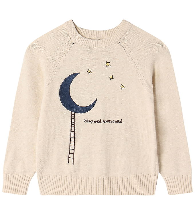 Fliink Bluse - Strik - Benna - Moon - Sandshell