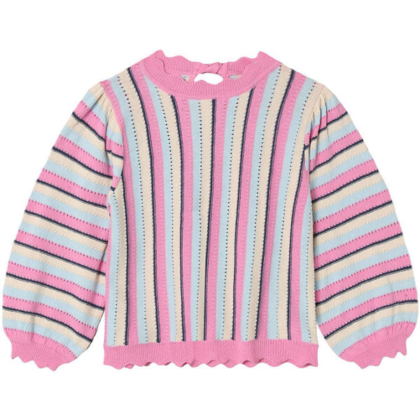 Fliink Bluse - Strik - Bowie Stripe - Sandshell Multi Fliink Bluse - Strik - Bowie Stripe - Sandshell Multi