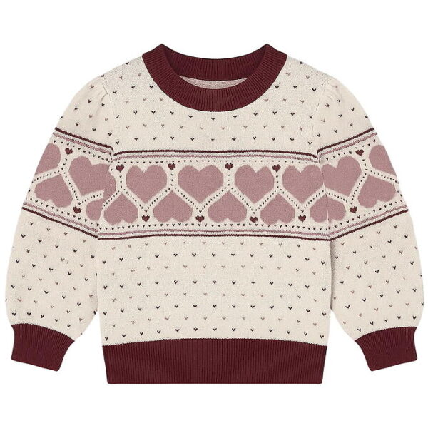 Fliink Bluse - Strik - Hearty - Sandshell