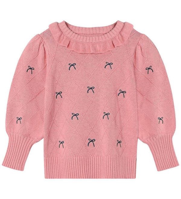 Fliink Bluse - Strik - Lucie - Candy Pink Fliink Bluse - Strik - Lucie - Candy Pink