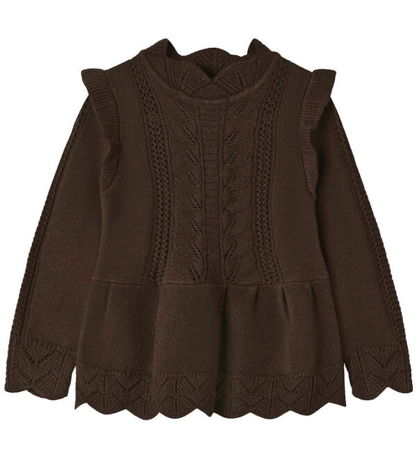 Fliink Bluse - Strik - Viskoseblanding - Alilly - Coffee Bean Fliink Bluse - Strik - Viskoseblanding - Alilly - Coffee Bean