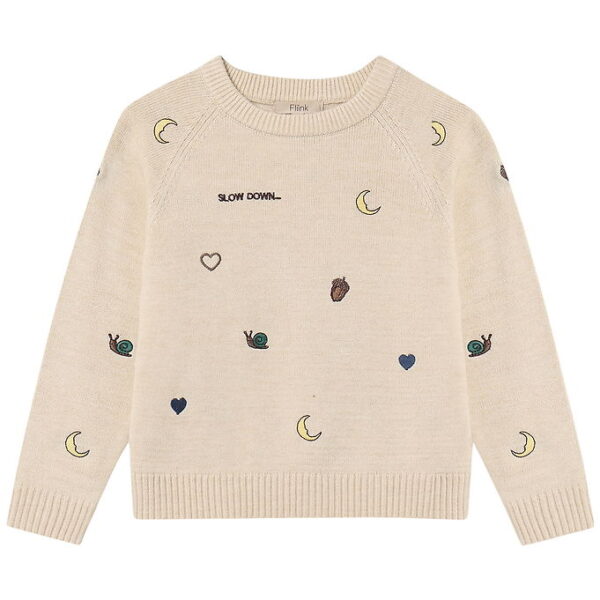 Fliink Bluse - Strik - Viskoseblanding - Benna - Sandshell Fliink Bluse - Strik - Viskoseblanding - Benna - Sandshell