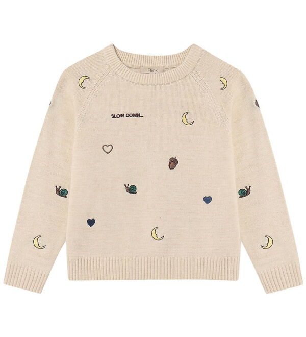 Fliink Bluse - Strik - Viskoseblanding - Benna - Sandshell Fliink Bluse - Strik - Viskoseblanding - Benna - Sandshell