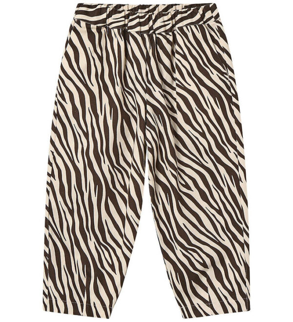 Fliink Bukser - Duna Zebra - Zebra Aop Fliink Bukser - Duna Zebra - Zebra Aop