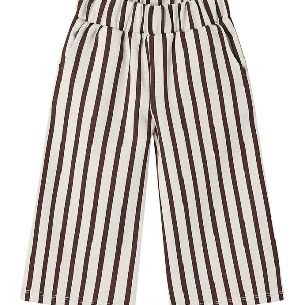 Fliink Bukser - Elly - Sandshell Stripe