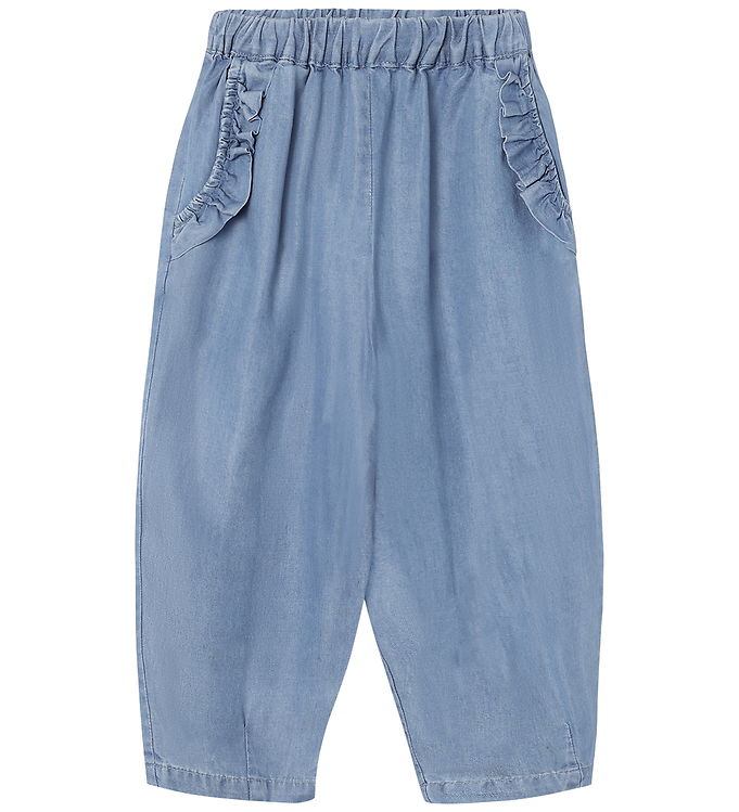 Fliink Bukser - Helene - Medium Denim Blue