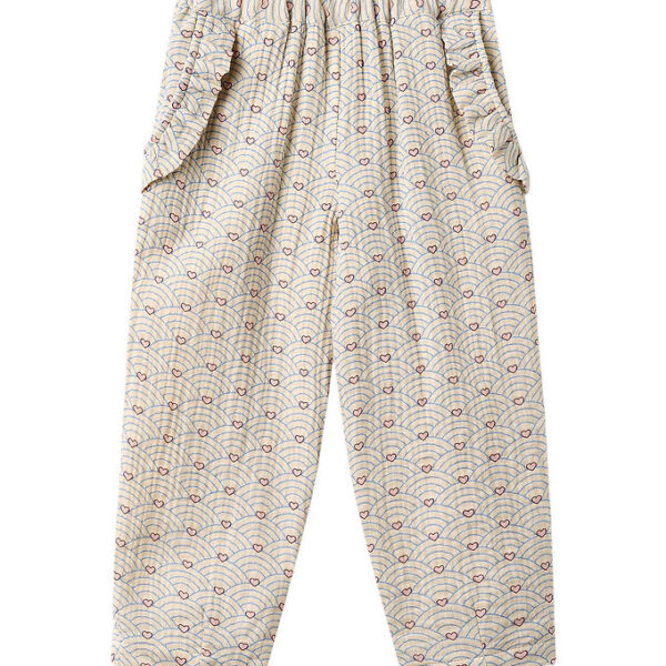 Fliink Bukser - Musselin - Bridget - Sandshell Aop