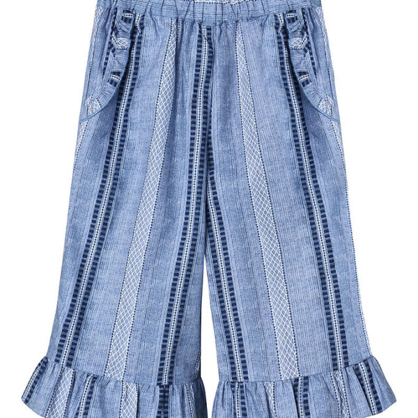 Fliink Bukser - Ruffle - Amie - Navy