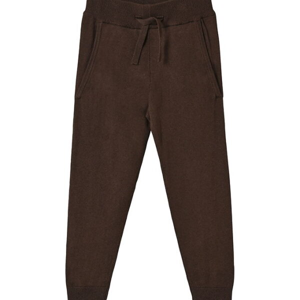 Fliink Bukser - Strik - Favo - Coffee Bean Fliink Bukser - Strik - Favo - Coffee Bean