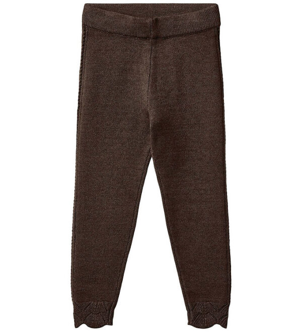 Fliink Bukser - Strik - Viskoseblanding - Alilly - Coffee Bean Fliink Bukser - Strik - Viskoseblanding - Alilly - Coffee Bean