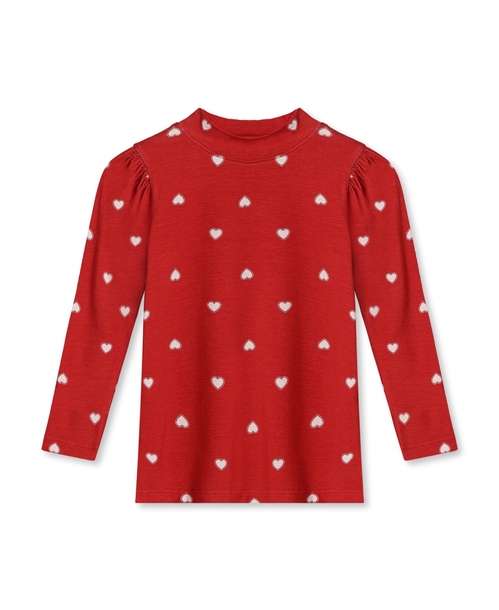 Fliink Kelly Puff Bluse - Pompeian Red - 80 cm
