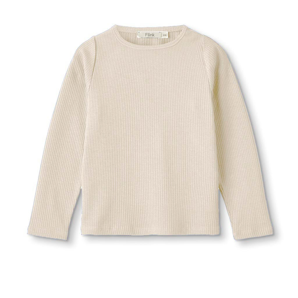 Fliink Kenna LS Bluse - Sandshell - 86 cm