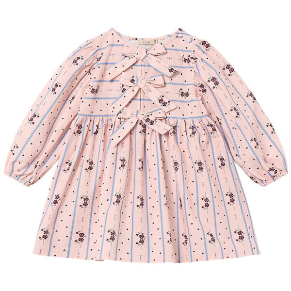 Fliink Kjole - Colombe - Chalk Pink AOP Fliink Kjole - Colombe - Chalk Pink AOP