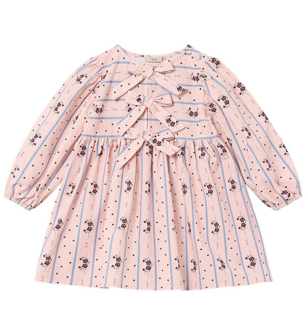 Fliink Kjole - Colombe - Chalk Pink AOP Fliink Kjole - Colombe - Chalk Pink AOP