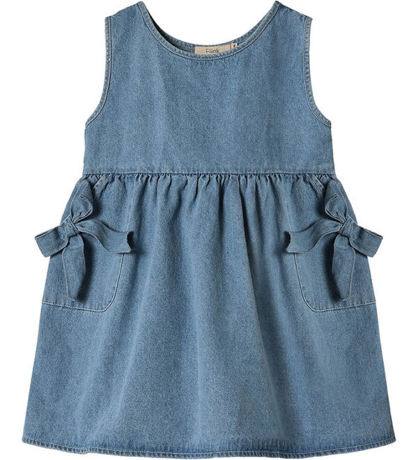 Fliink Kjole - Don - Light Blue Denim