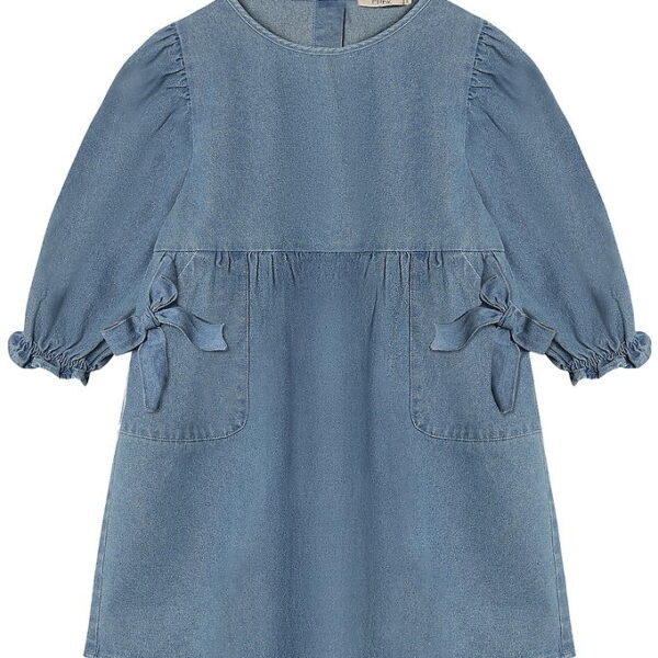 Fliink Kjole - Donny - Medium Denim Blue