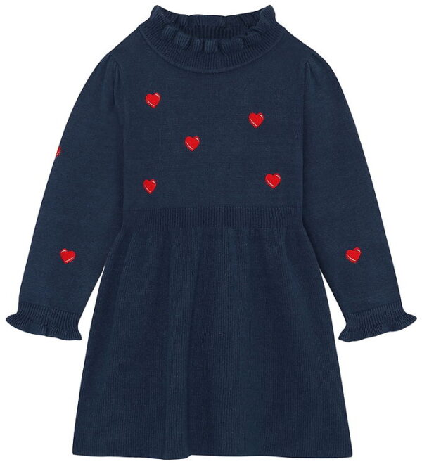 Fliink Kjole - Strik - Viskoseblanding - Benna - Insignia Blue Fliink Kjole - Strik - Viskoseblanding - Benna - Insignia Blue