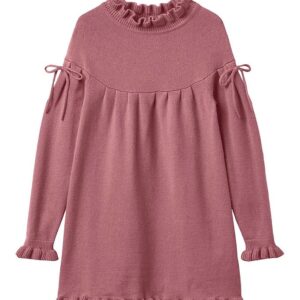 Fliink Kjole - Strik - Viskoseblanding - Kino - Ash Rose