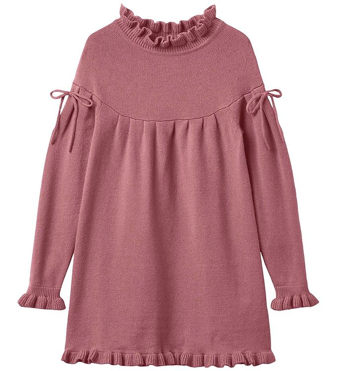 Fliink Kjole - Strik - Viskoseblanding - Kino - Ash Rose