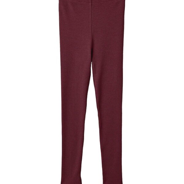 Fliink Leggings - Kenna - Rib - Burgendy Fliink Leggings - Kenna - Rib - Burgendy