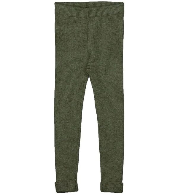 Fliink Leggings - Strik - Benna Rib - Burnt Olive