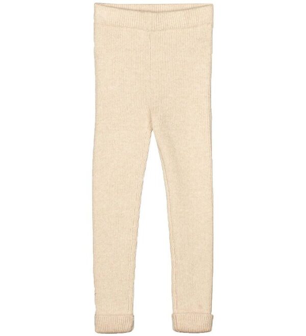 Fliink Leggings - Strik - Benna Rib - Sandshell