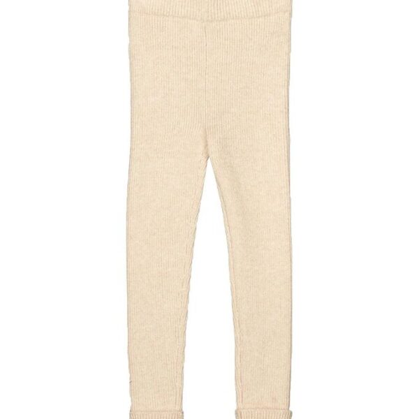 Fliink Leggings - Strik - Benna Rib - Sandshell