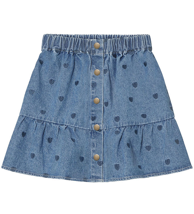 Fliink Nederdel - Denim - Donna - Light Denim Blue Fliink Nederdel - Denim - Donna - Light Denim Blue