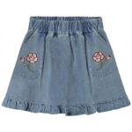 Fliink Nederdel - Don Rose - Medium Denim Blue