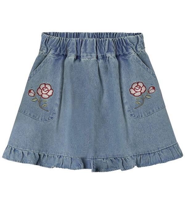 Fliink Nederdel - Don Rose - Medium Denim Blue
