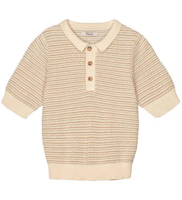 Fliink Polo - Strik - Utily - Sandshell