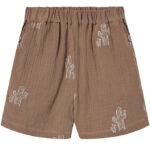 Fliink Shorts - Hello - Pine Bark Cactus Aop