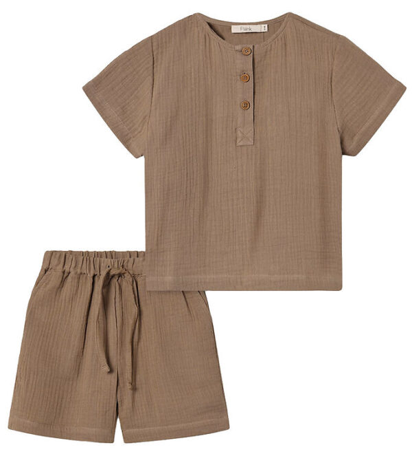 Fliink Shortssæt - Cha Cha - Pine Bark