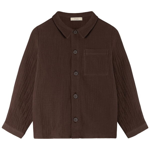 Fliink Skjorte - Elmo - Coffee Bean