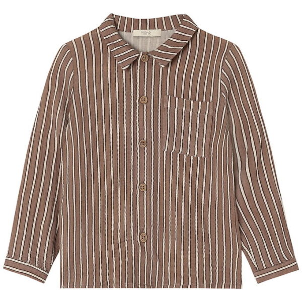 Fliink Skjorte - Elmo - Pine Dark Stripe Fliink Skjorte - Elmo - Pine Dark Stripe