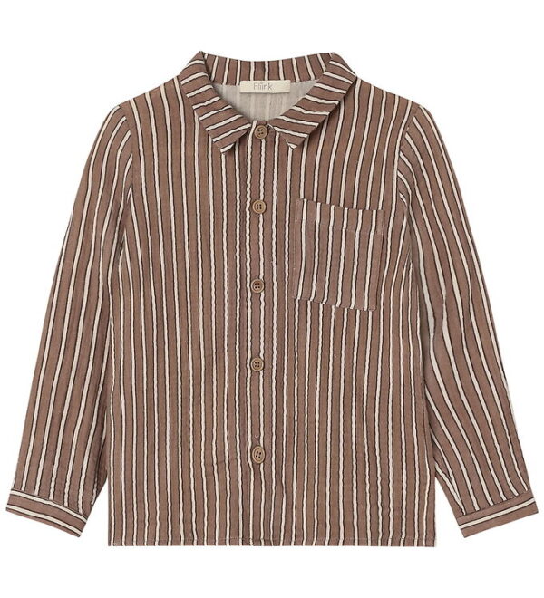Fliink Skjorte - Elmo - Pine Dark Stripe