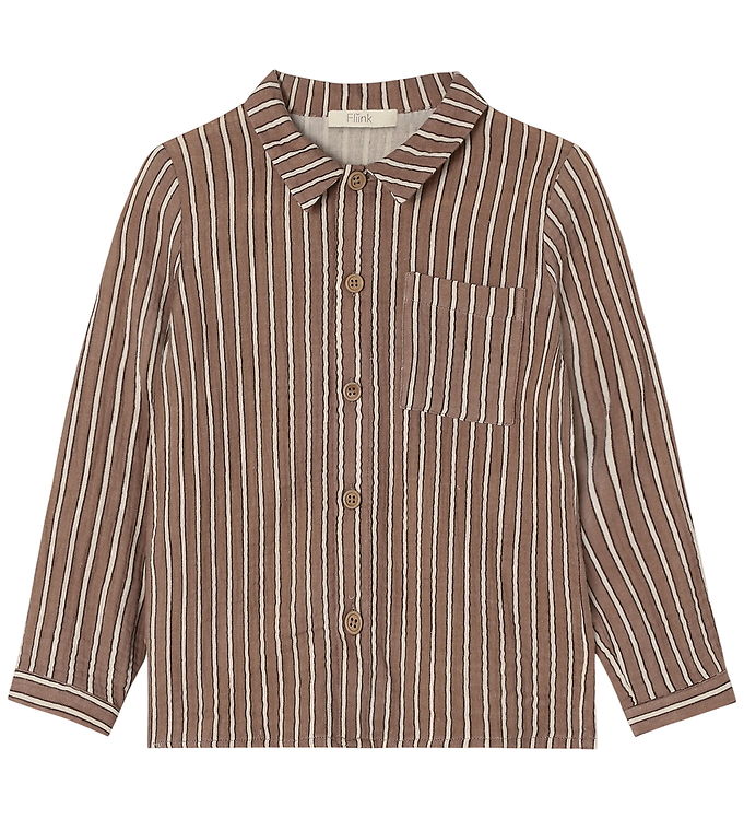 Fliink Skjorte - Elmo - Pine Dark Stripe