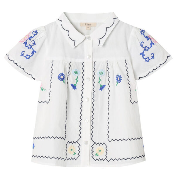 Fliink Skjorte - Hirse - Cloud Dancer Fliink Skjorte - Hirse - Cloud Dancer