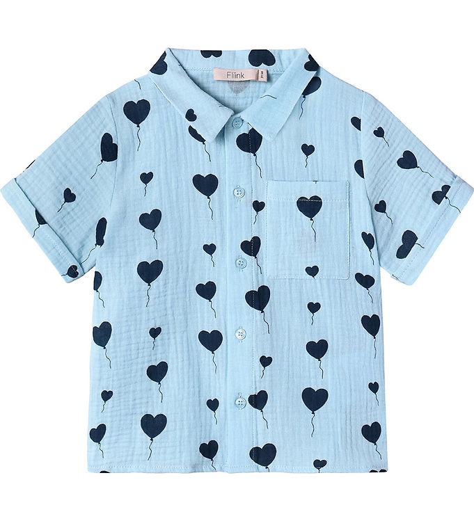 Fliink Skjorte - Love - Dream Blue