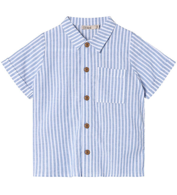 Fliink Skjorte - Vira - Dream Blue/Cloud Dancer