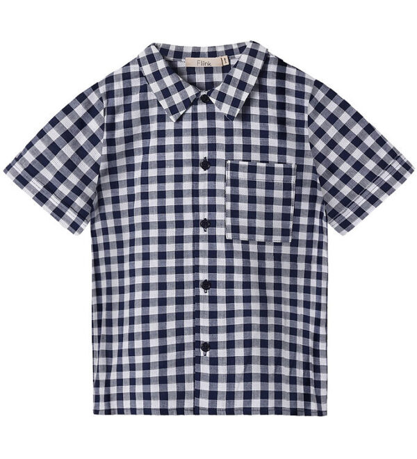Fliink Skjorte - Zorro - Insignia Sandshell Check