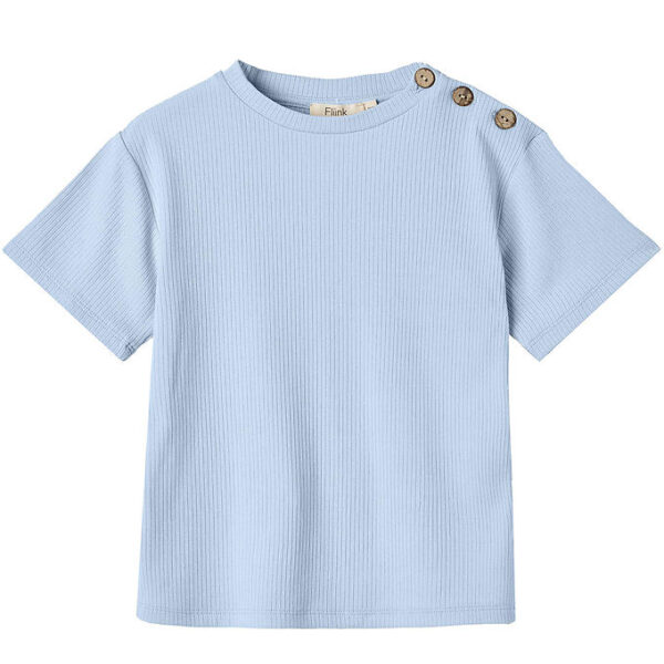 Fliink T-shirt - Rib - Kenna - Dream Blue